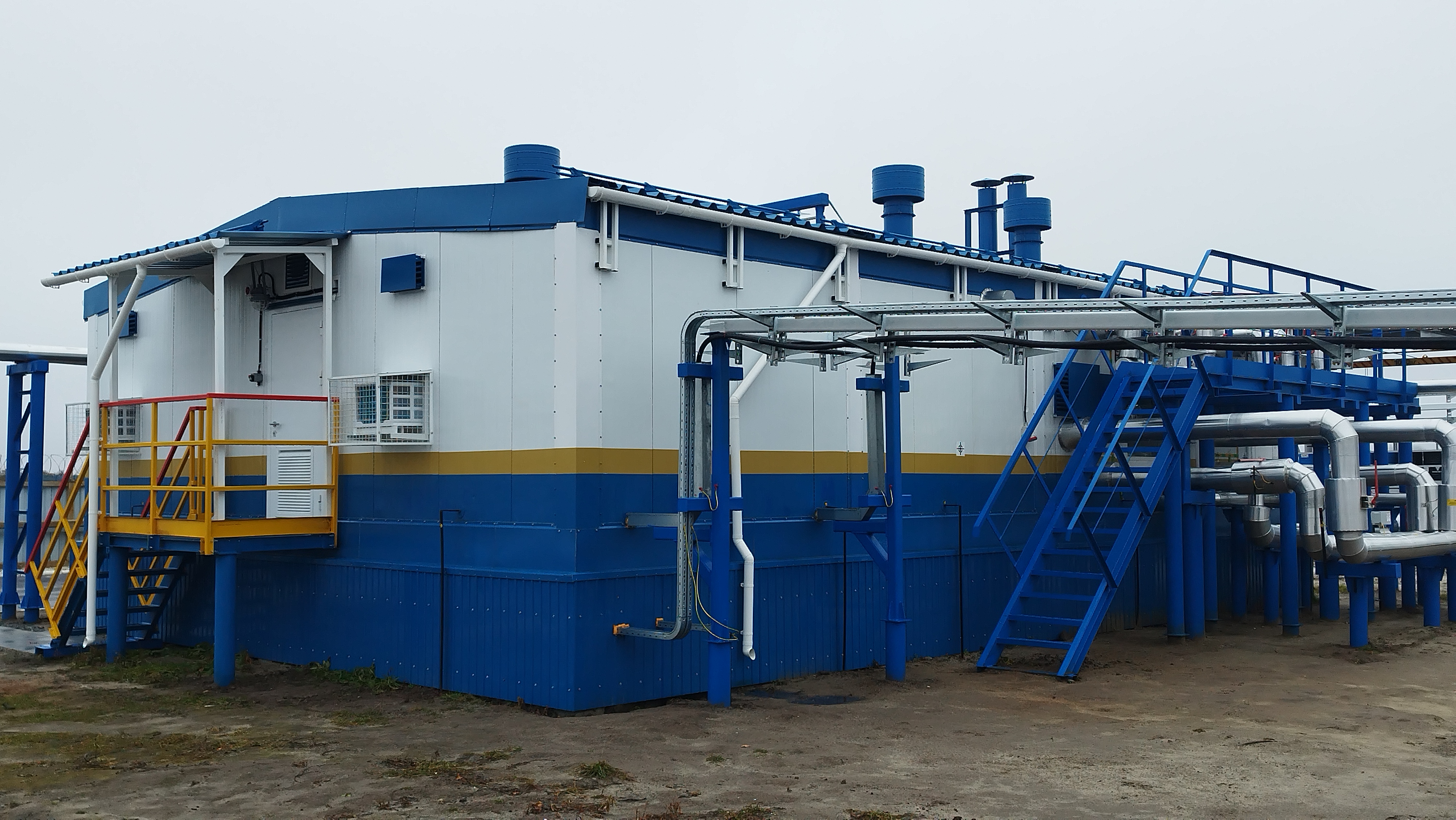 Блок подготовки газа