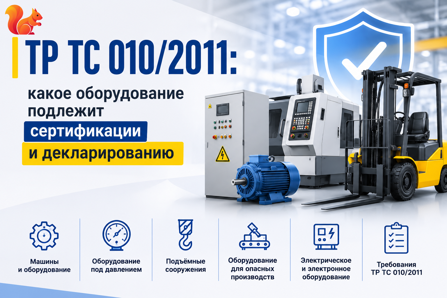 Сертификация и декларирование импортного оборудования для СПГ по ТР ТС
